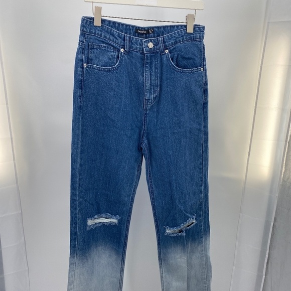 Boohoo blue jeans size 8. NWT - Picture 1 of 7